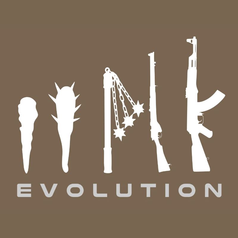 l'évolution de l'arme