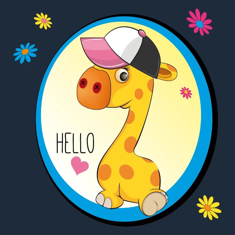 Giraffe Says Hello