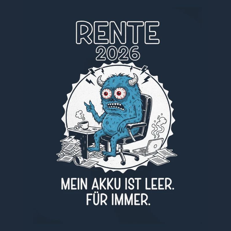 Pension 2026 Battery Empty Monster