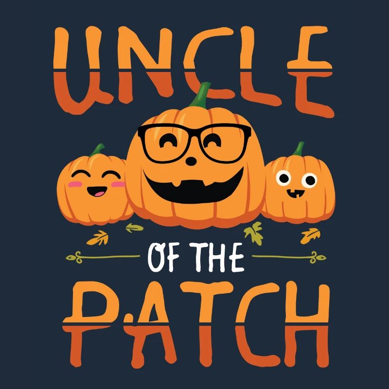 Oncle le patch Drôle et mignon Halloween