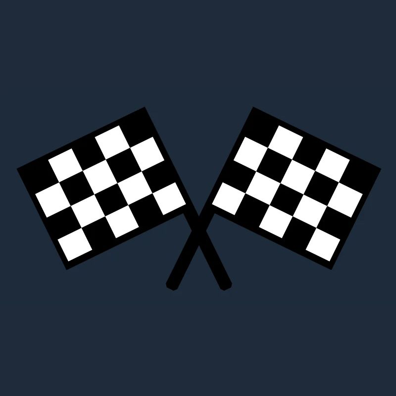 flags - car race