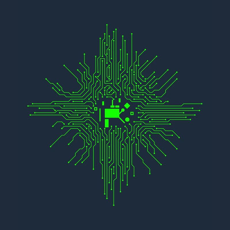 Mainboard motherboard circuit cpu nerd