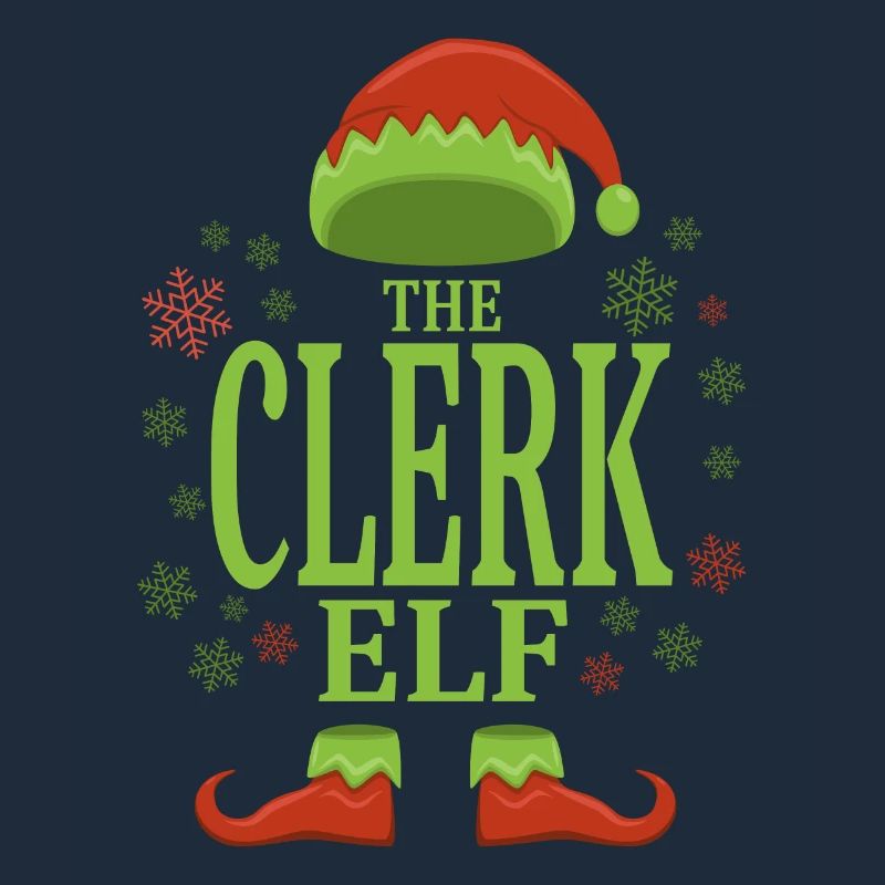 Greffier elfe de Noël