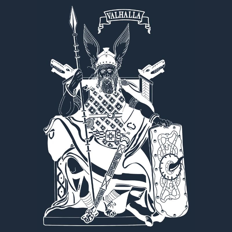 Odin sur le trône blanc