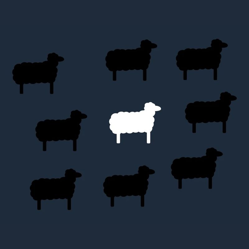 sheep, lamb, lambs, wool, black, goat, stupid