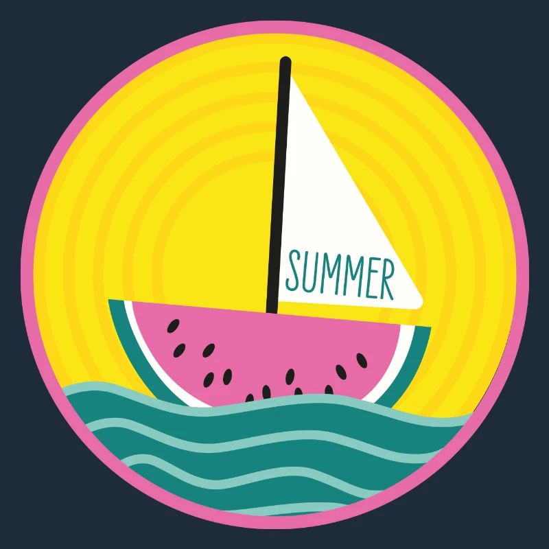 Summer Voilier Pastèque