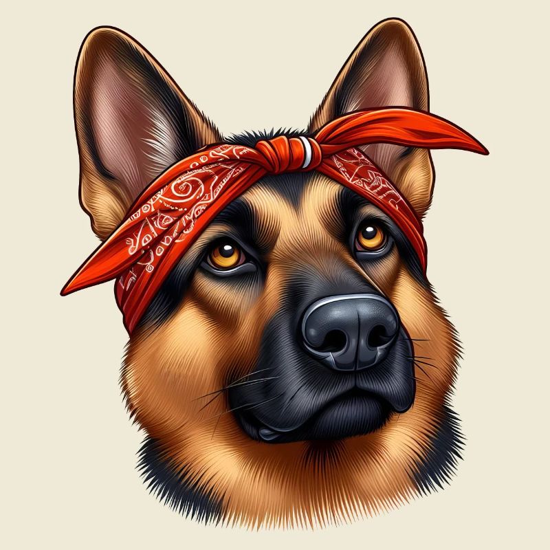 German Shepherd The Rapper