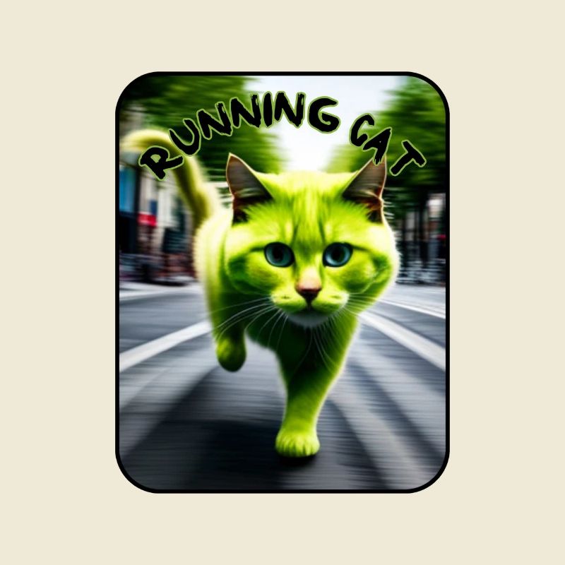 Chat vert