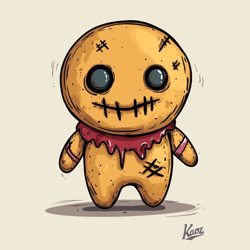 Voodoo Doll Gingerbread Man