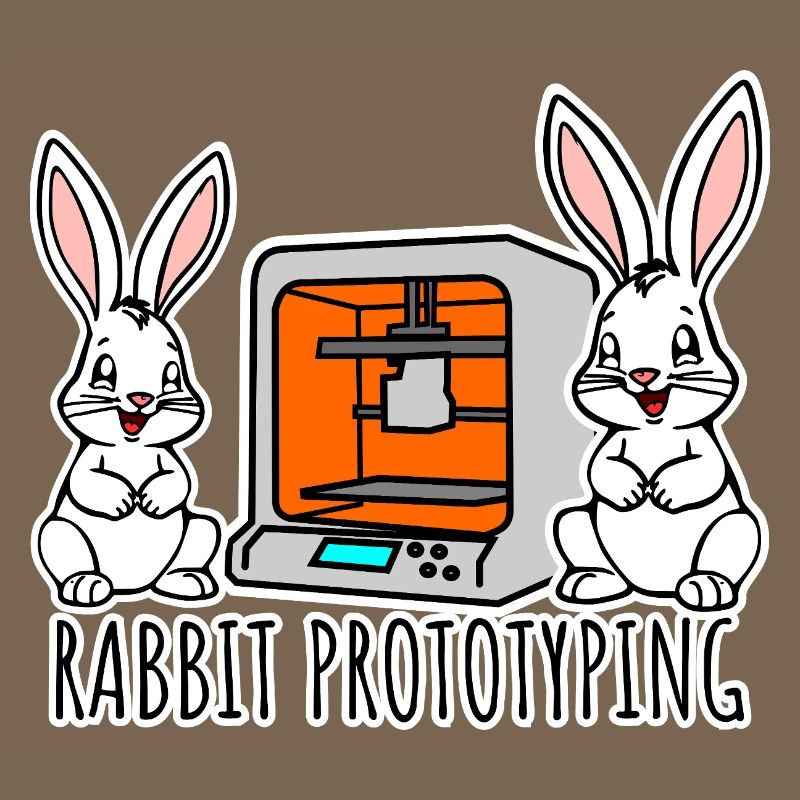 Prototypage de lapins - Impression de lapins avec une imprimante 3D