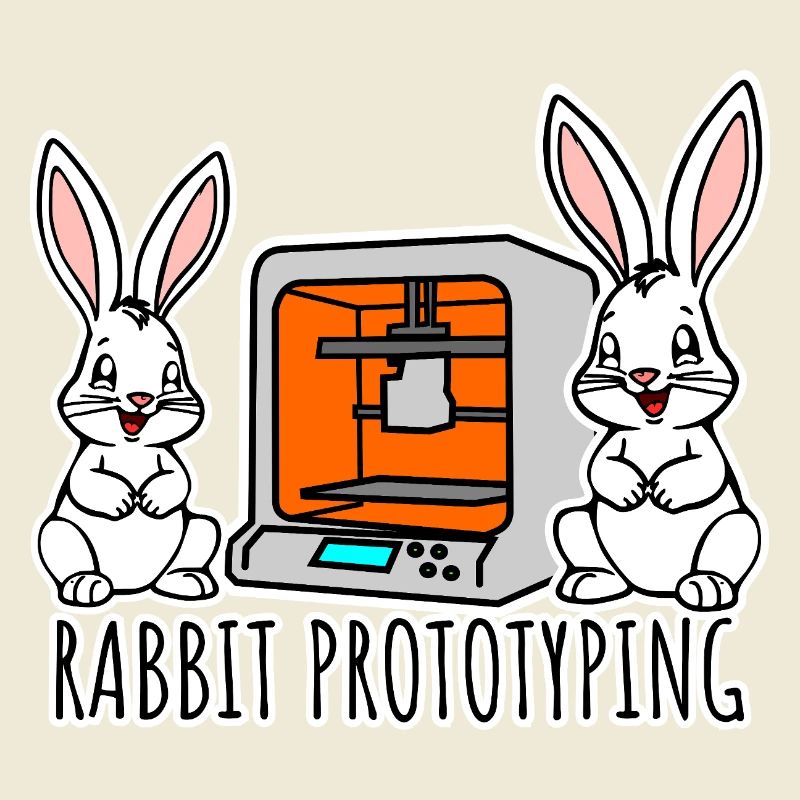 Prototypage de lapins - Impression de lapins avec une imprimante 3D