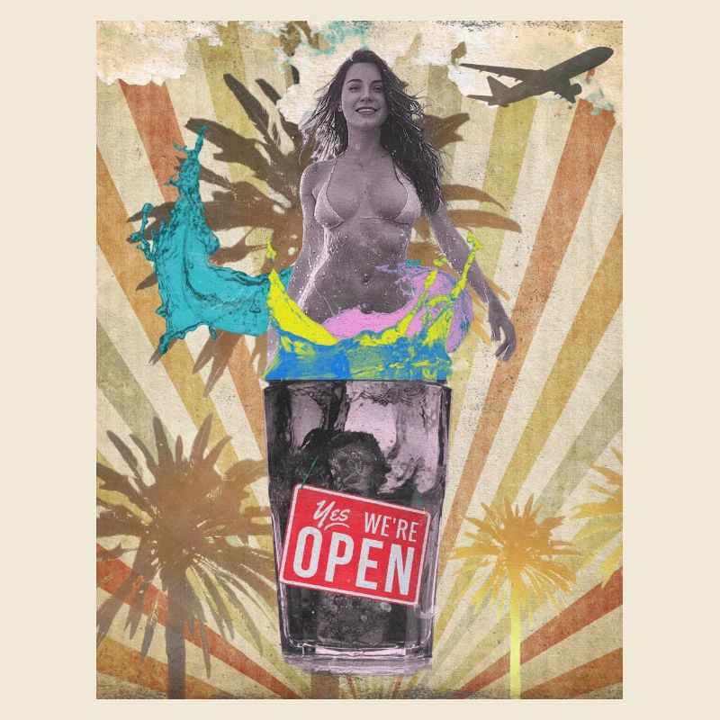 Collage de vibrations d’été