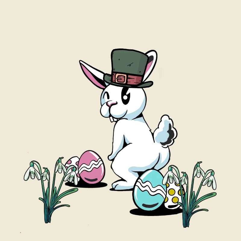 Easter Bunny Easter Easter Festival Easter Eggs Nest Child