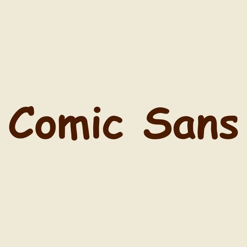 Comic Sans