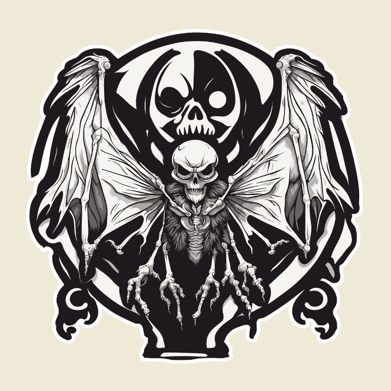 Mothman / Moth / Insect / Mythical Creature / Flutter