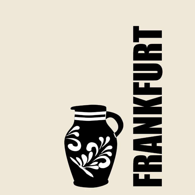 Frankfurt Bembel-Design #FFM #EiGude