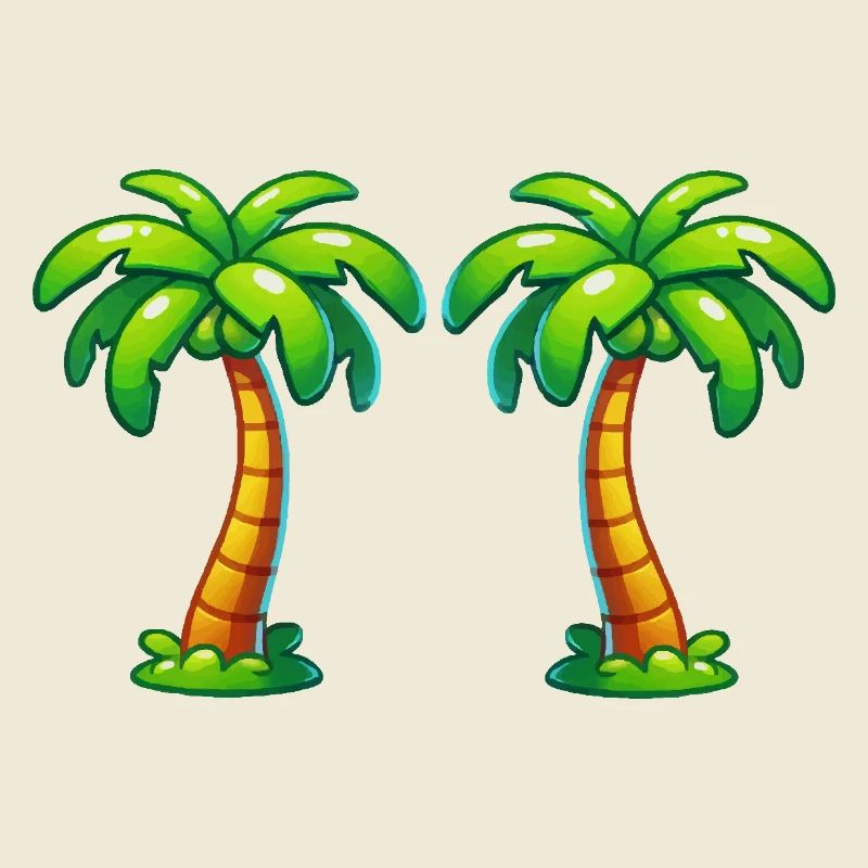 Palm trees