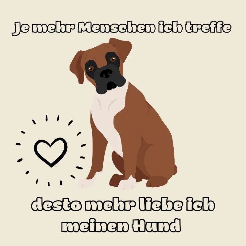 Conception d’amant de chien