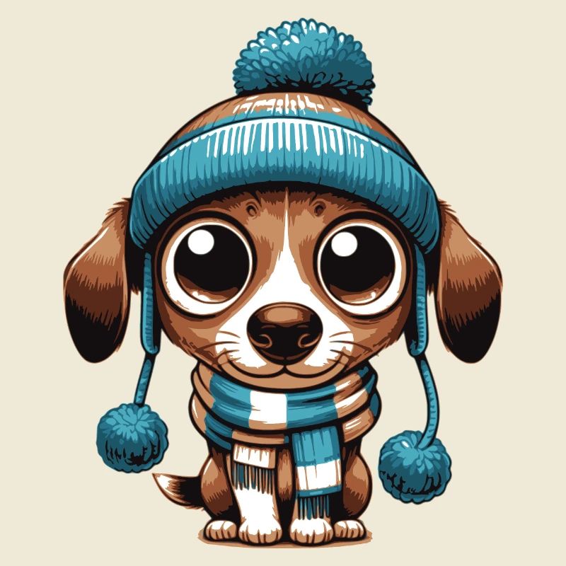 Chien de Noël