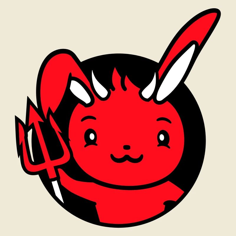 Bunny Devil Démon Mal Satan Enfer Trident Costume