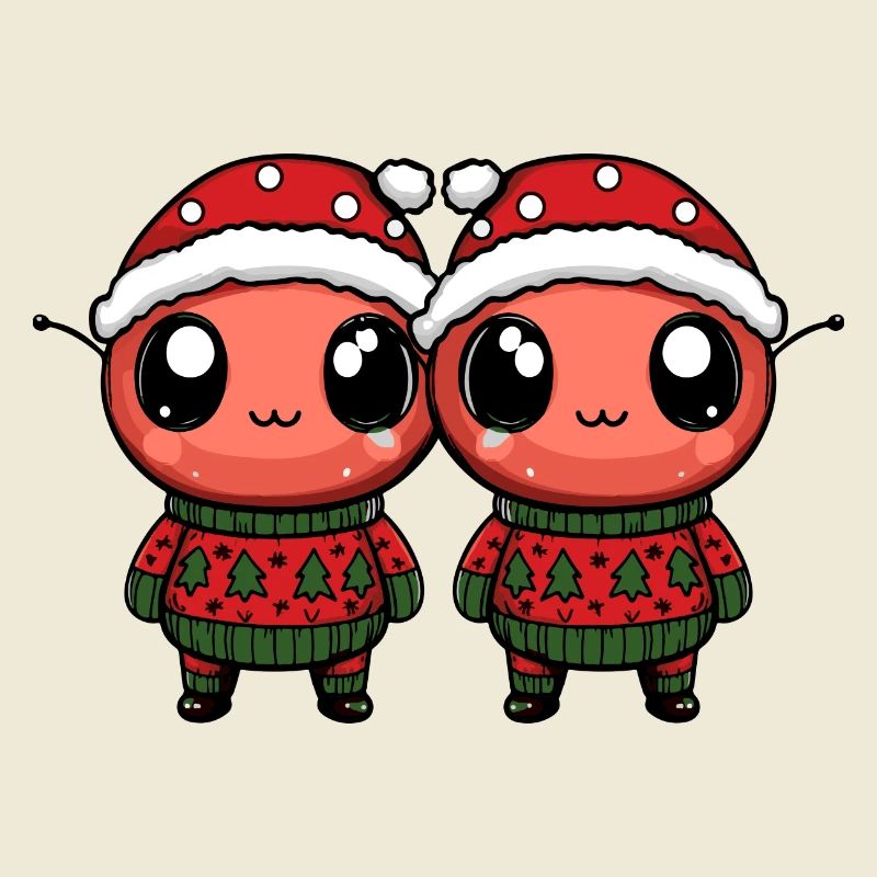 L’équipe de Noël de Ladybug
