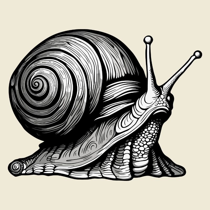 Escargot / Animal / Ramper / Visqueux / Lent