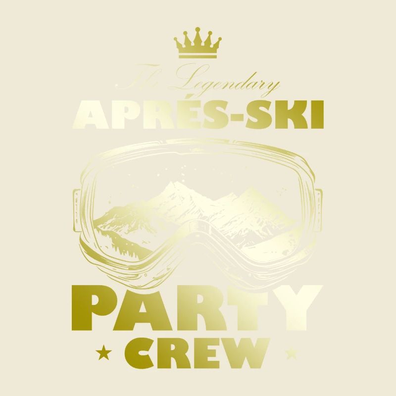 Équipe d’après-ski Party Devise de l’équipe
