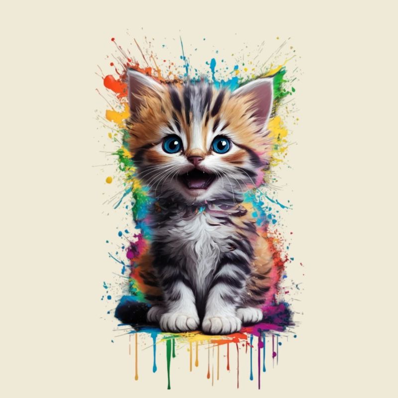 Graffiti de chat