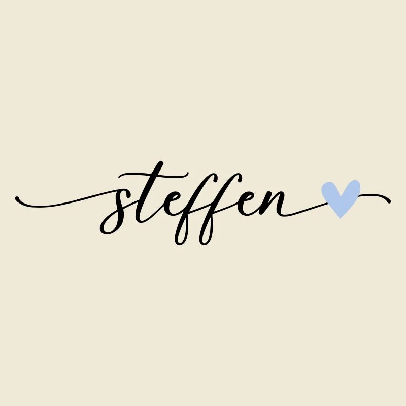 Steffen Name Calligraphy Font