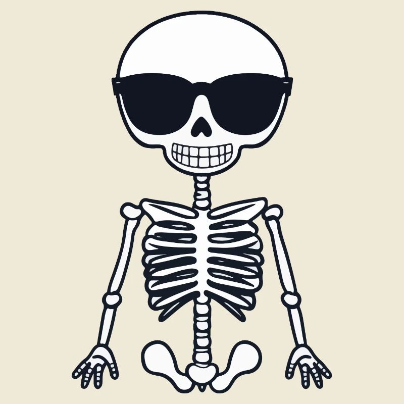 Skeleton Halloween Cool
