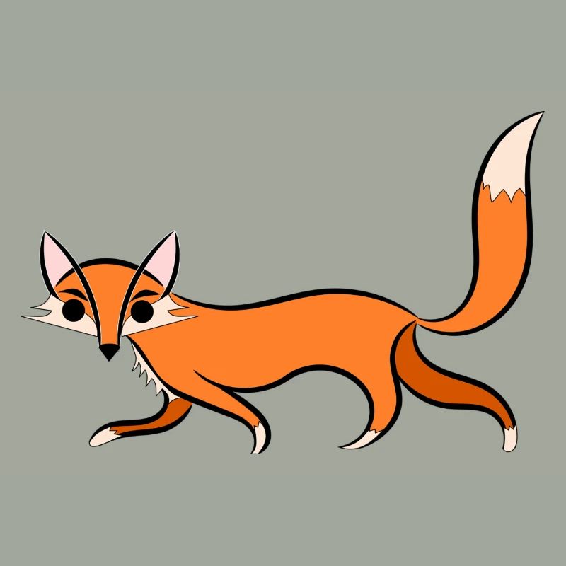 Fox illustration