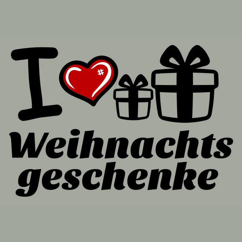 I Love Weihnachtsgeschenke 