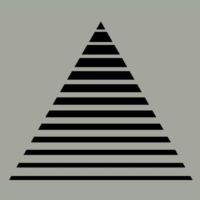 Triangle de lignes
