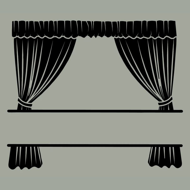 Curtains with recess