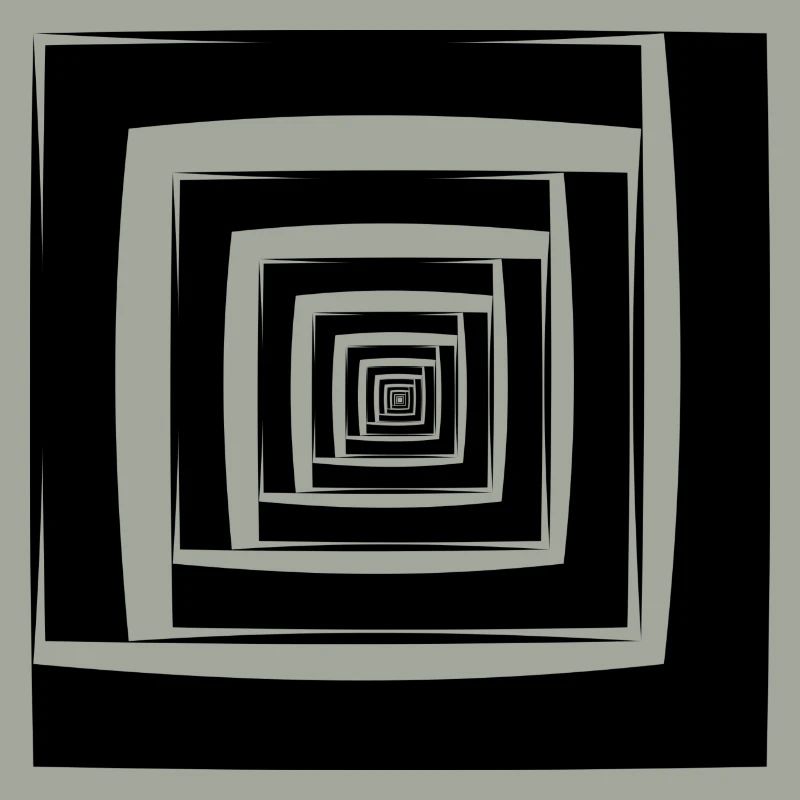 Squares Abstract Geometry Gift Gift Idea