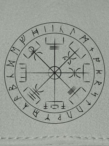 Vegvisir Wikinger Symbol