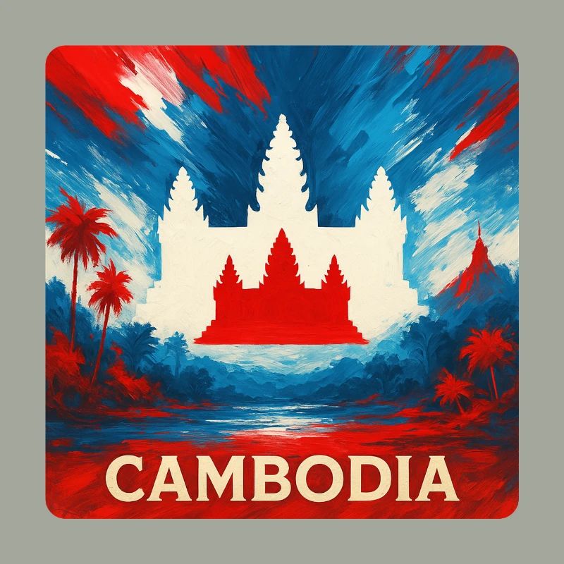 Conception du temple au Cambodge
