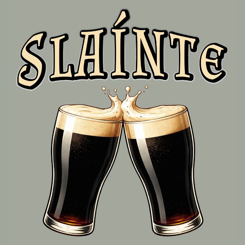 Sláinte - Irischer Trinkspruch mit Bier
