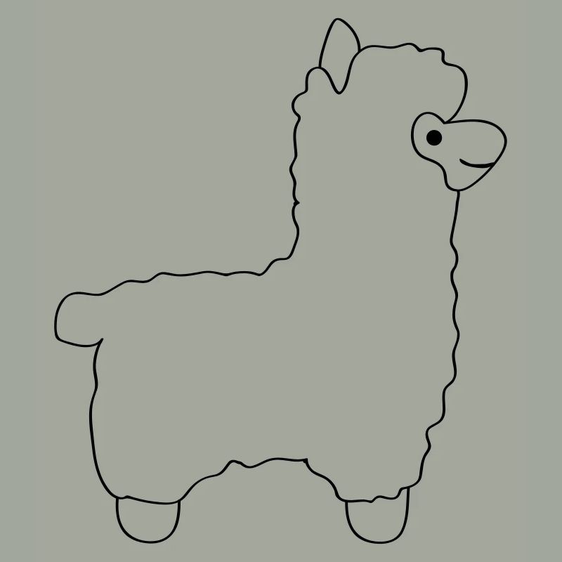 lama alpaca comic
