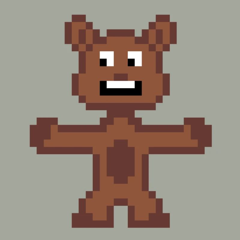 Bär (Pixelart)
