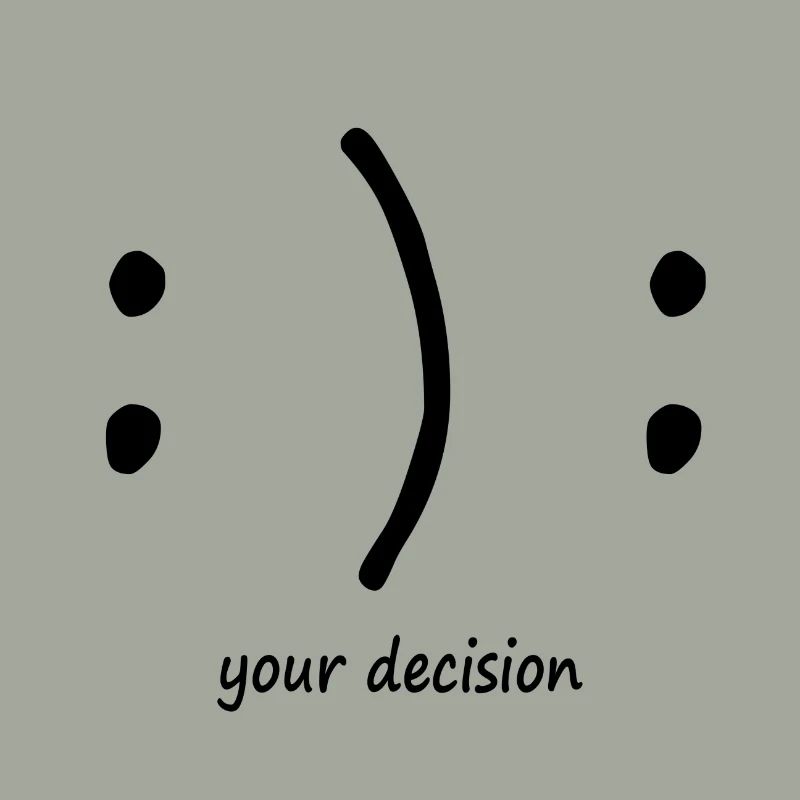 glücklich oder traurig? Emotionen Smiley
