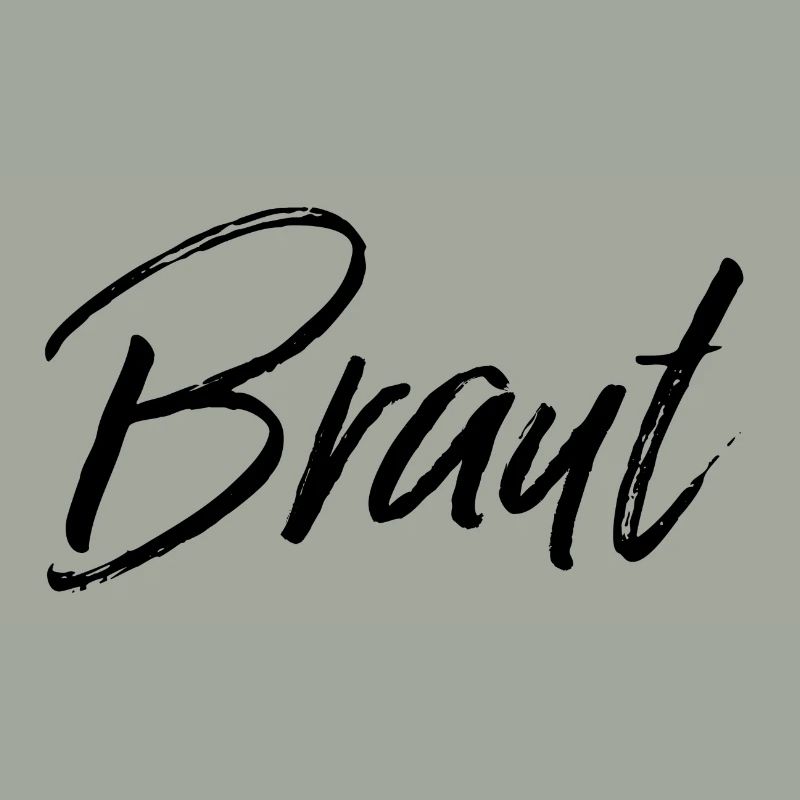 Braut schwarz