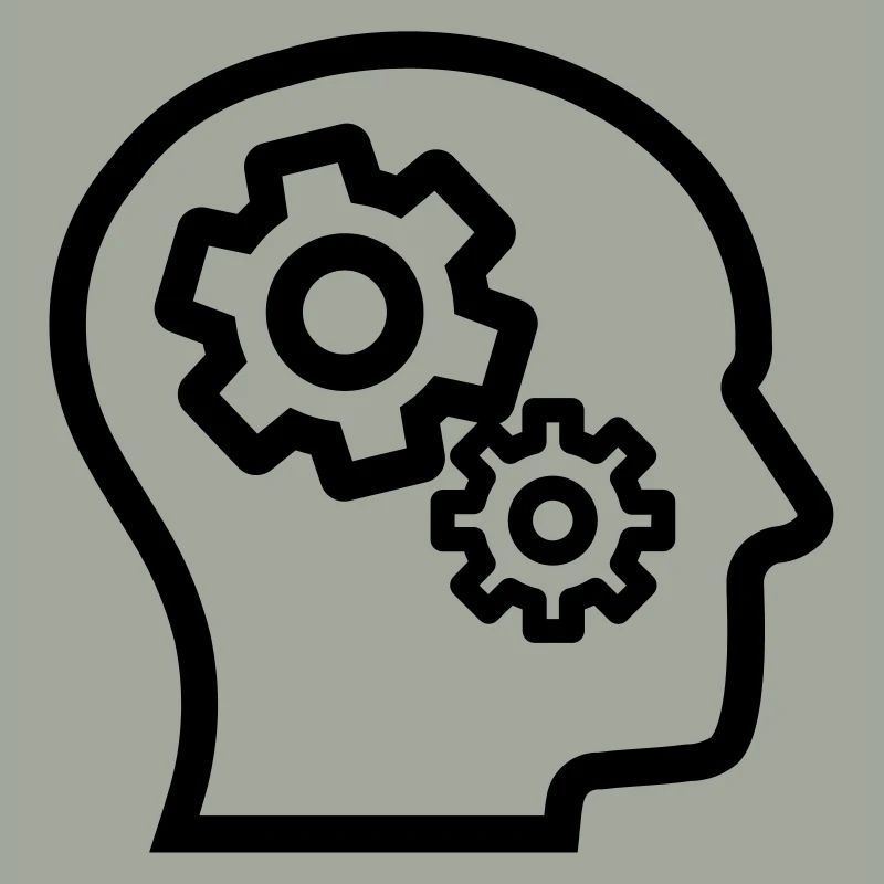 Brain, thinking, pondering, thinking