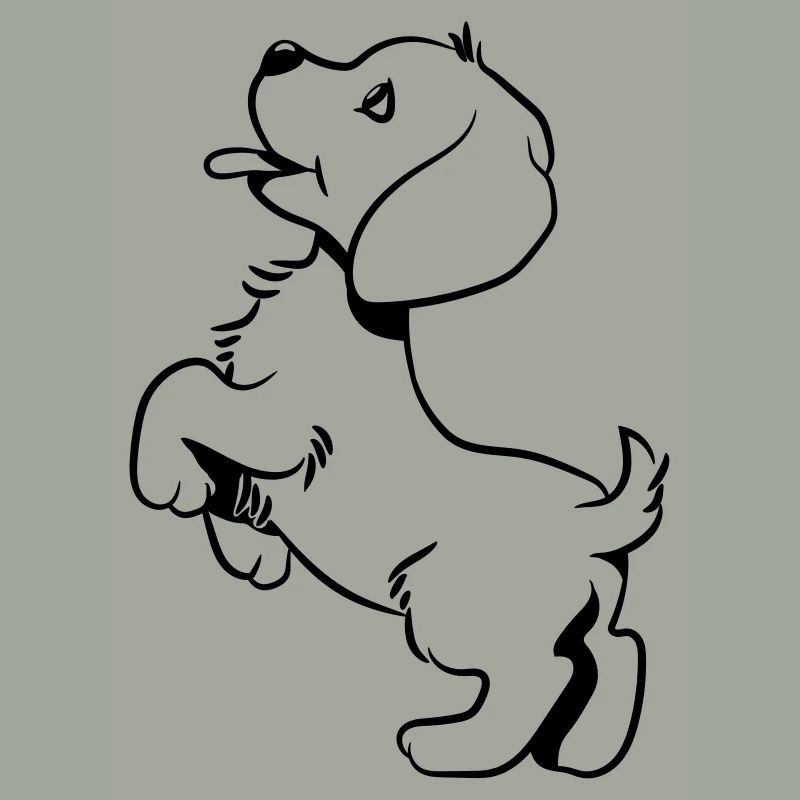 Bébé chien doux