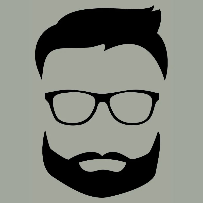 Beard glasses