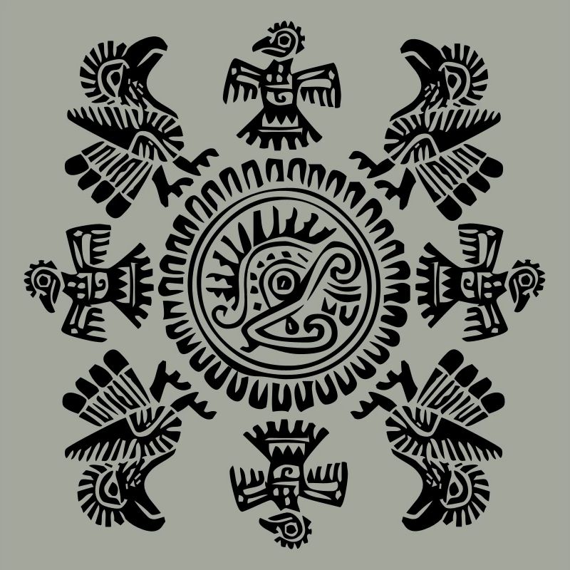 mexikanische zeichen / ethno