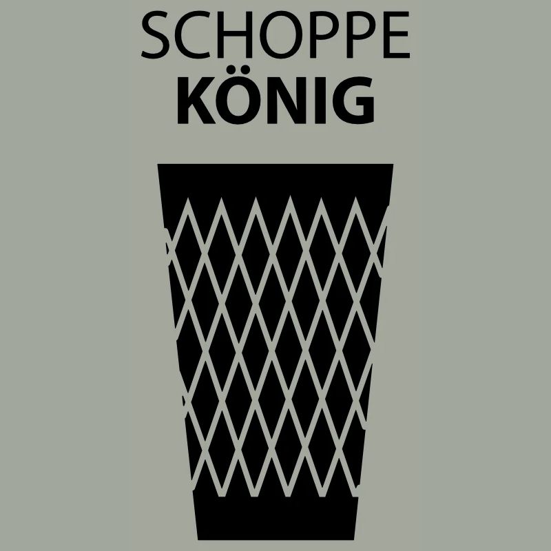 Schoppe König - Geripptes Schoppe Glas