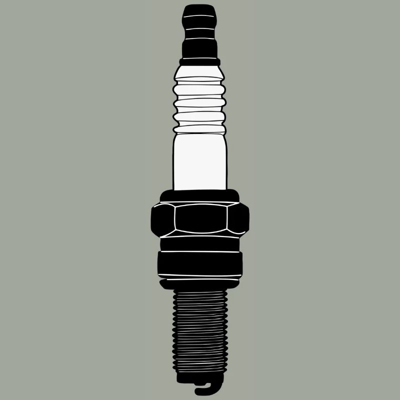 Spark plug filled