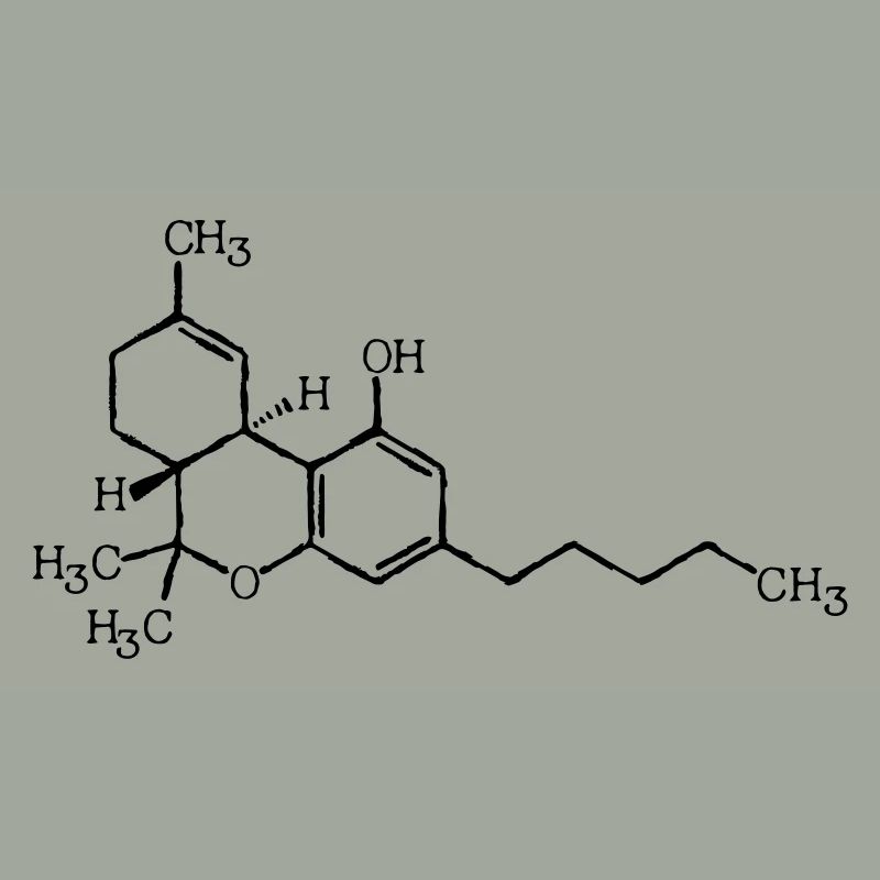Formule moléculaire THC