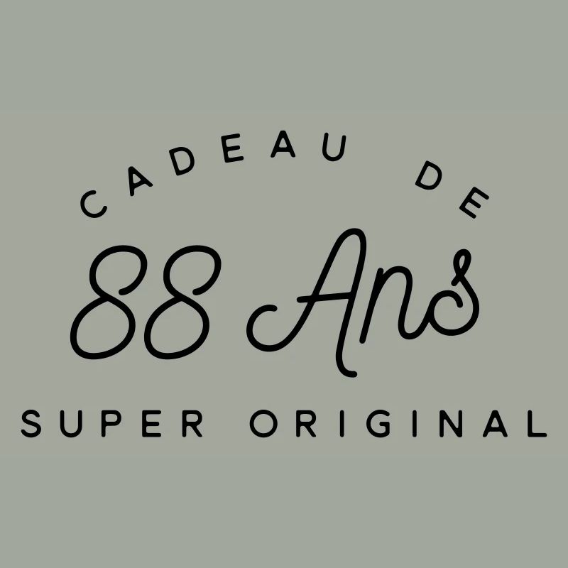 Cadeau 88 ans 